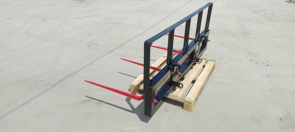 Ramka do balotów z nadstawką 80 cm transport 2 / 3 szt. bele udźwig 2t