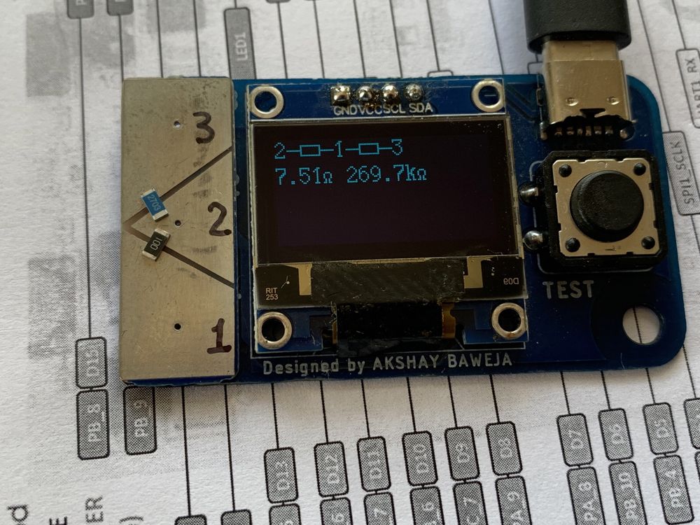 Transistor tester  тестер напівпровідників радіодеталей atmega328 usbc