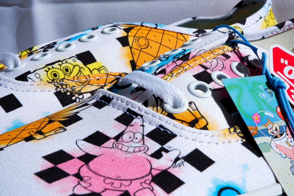 Vans spongebob (edição limitada)
