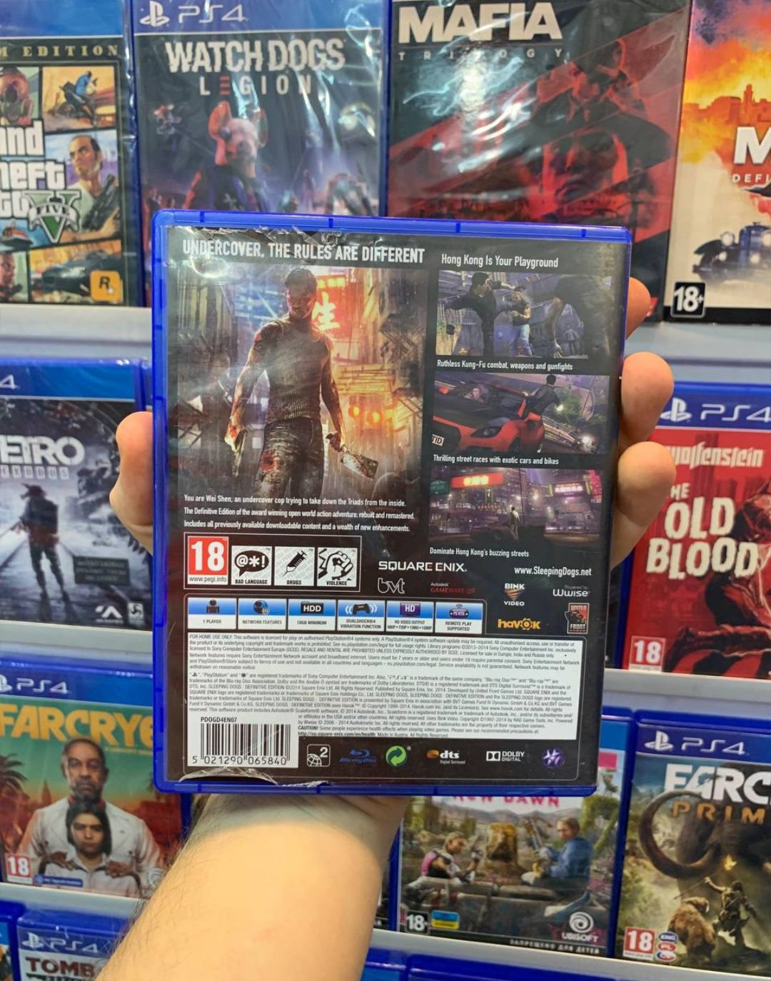 Sleeping Dogs, PS4, PS5 igame
