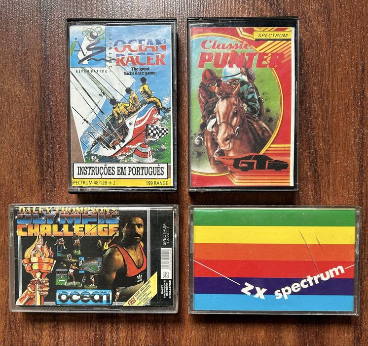 Lote de 114 jogos ZX Spectrum