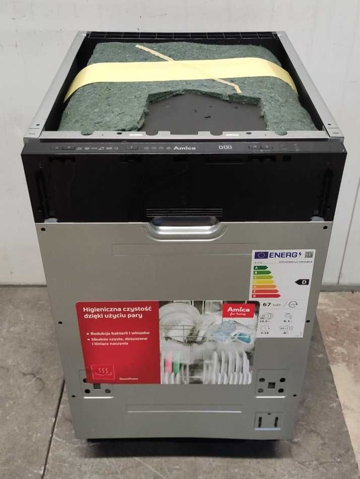 Zmywarka do zabudowy AMICA DIM44D6EBOqH 45 cm 10kpl 44dB OUTLET 4FG5
