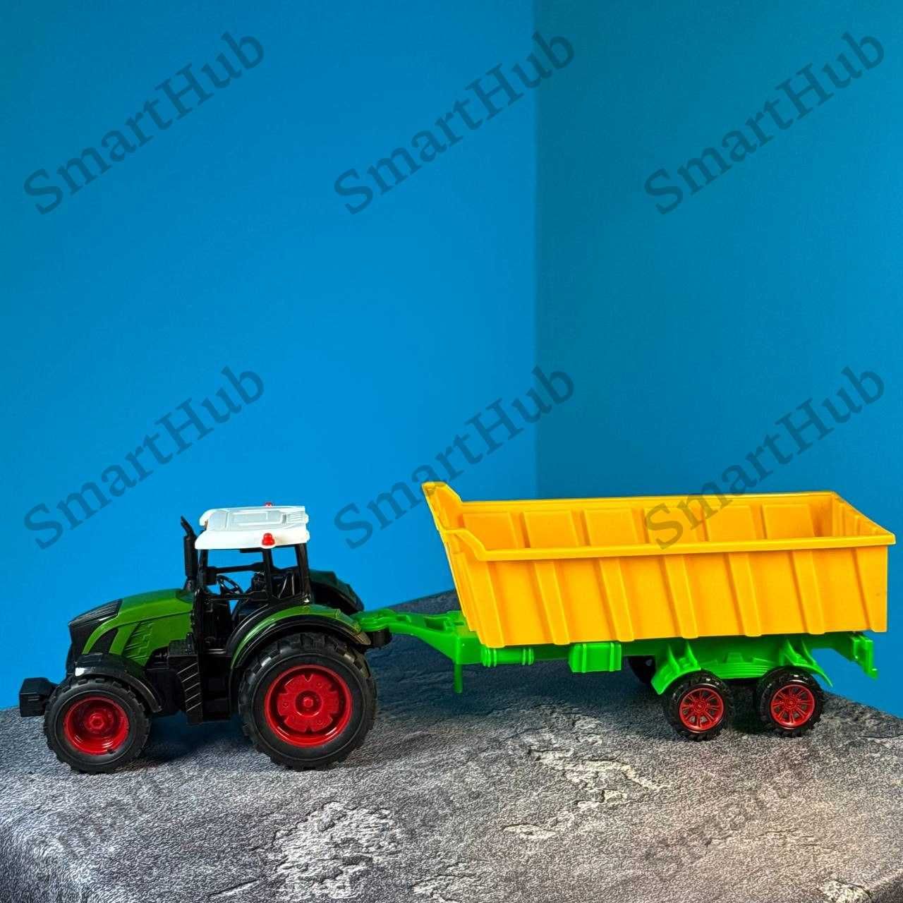 Трактор на пульте Fendt Vario Трактор с прицепом на радиоуправлении