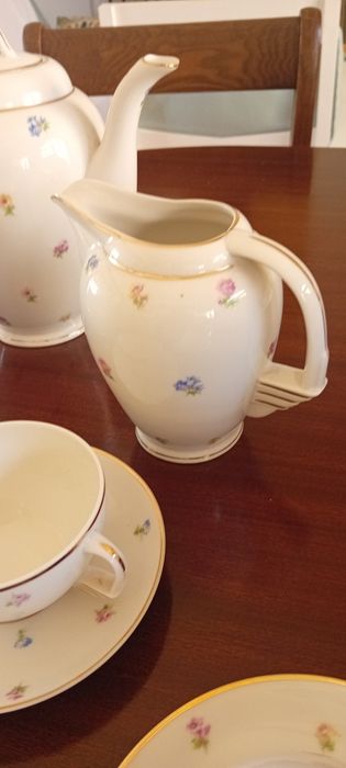 Serviço de café art deco