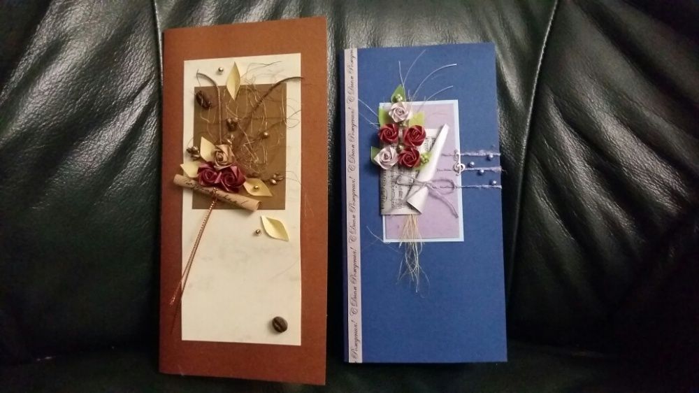 Открытка, ручная работа