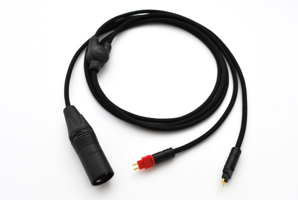 Sennheiser HD600 zbalansowany ręcznie wykonany kabel XLR 4PIN oplot