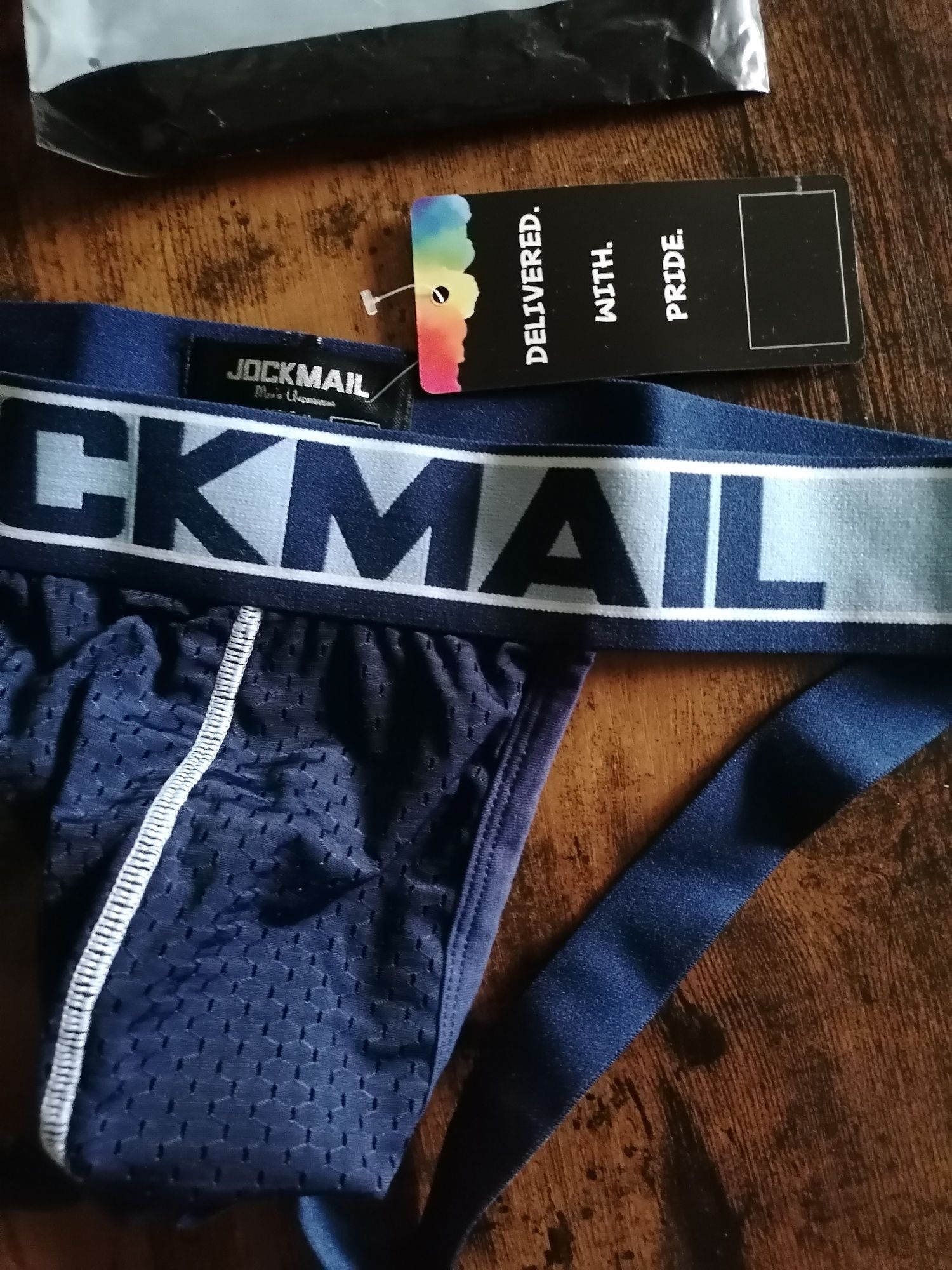 Slipy męskie jockstrapy, Jockmail roz. L