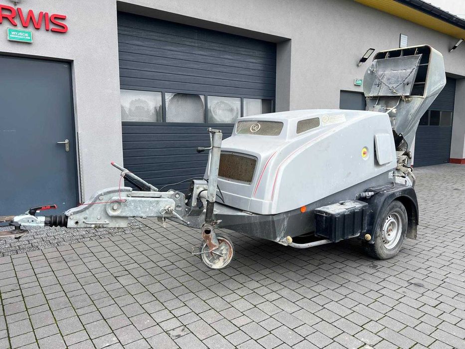 Mixokret pompa do betonu mixman d4 bs z koszem 690 motogodzin