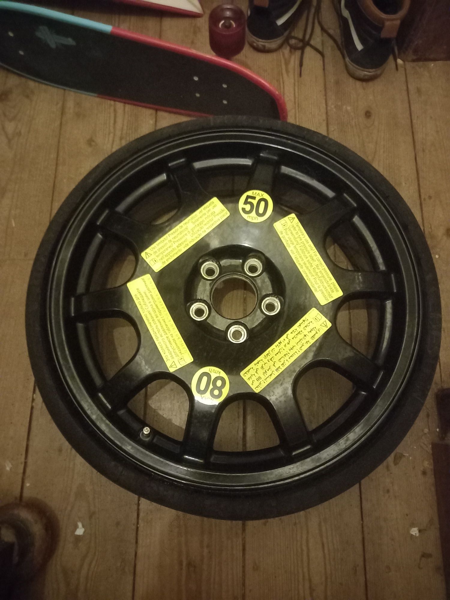 Pneu supelente audi A4