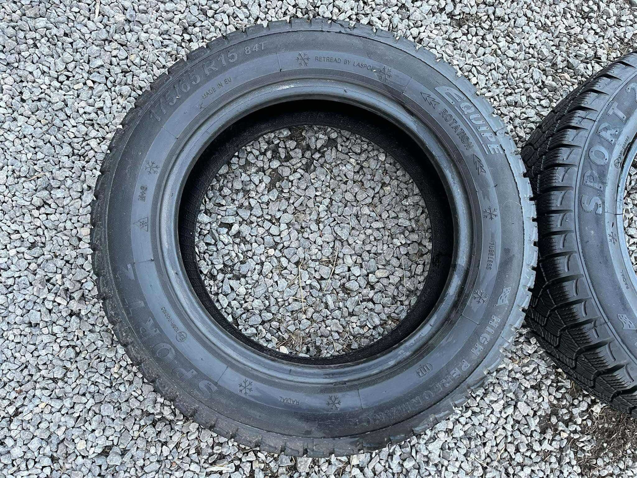 Opony 175/65R15 Equipe Sport 2 Zima 2sztuki 6,83mm bieżnika