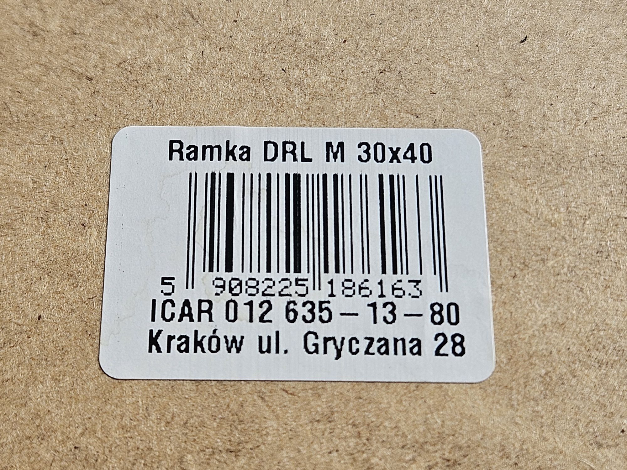 Ramki stylowe drewniane polskie 30x40 cm ICAR /duża ilość