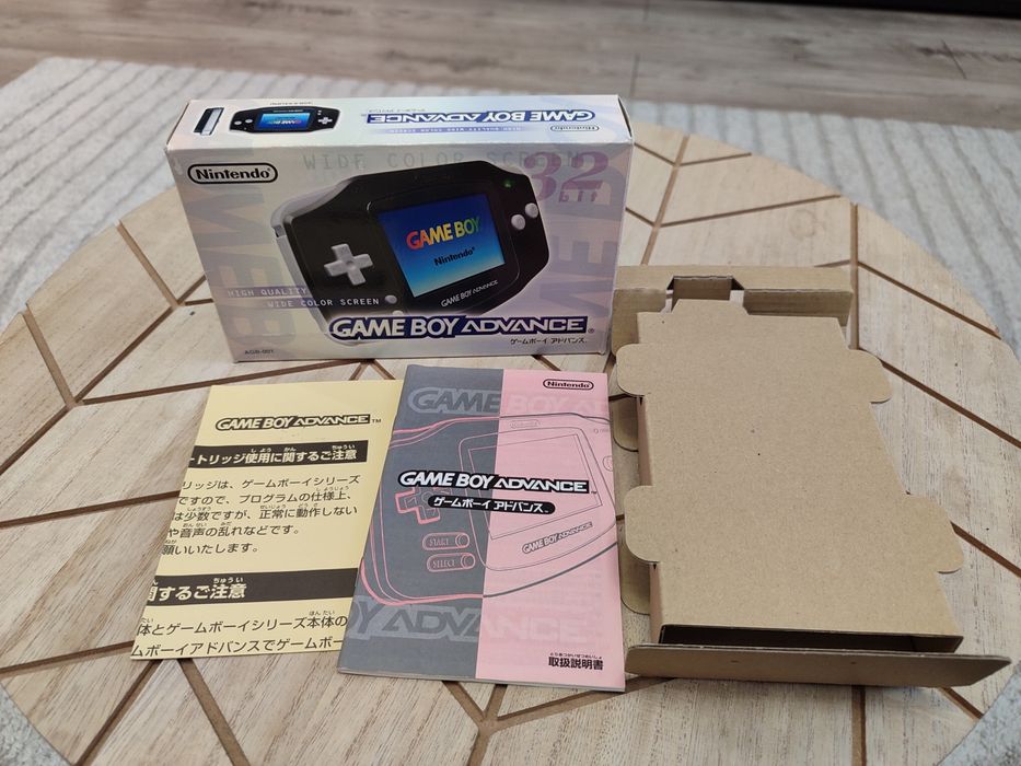 Pudełko instrukcja Nintendo Game Boy Advance # czarny # GBA