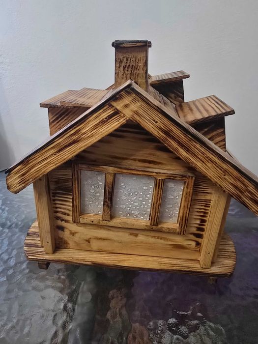 Domek skarbonka rękodzieło