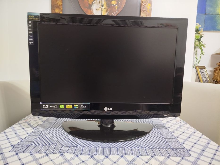 Televisão LG a funcionar