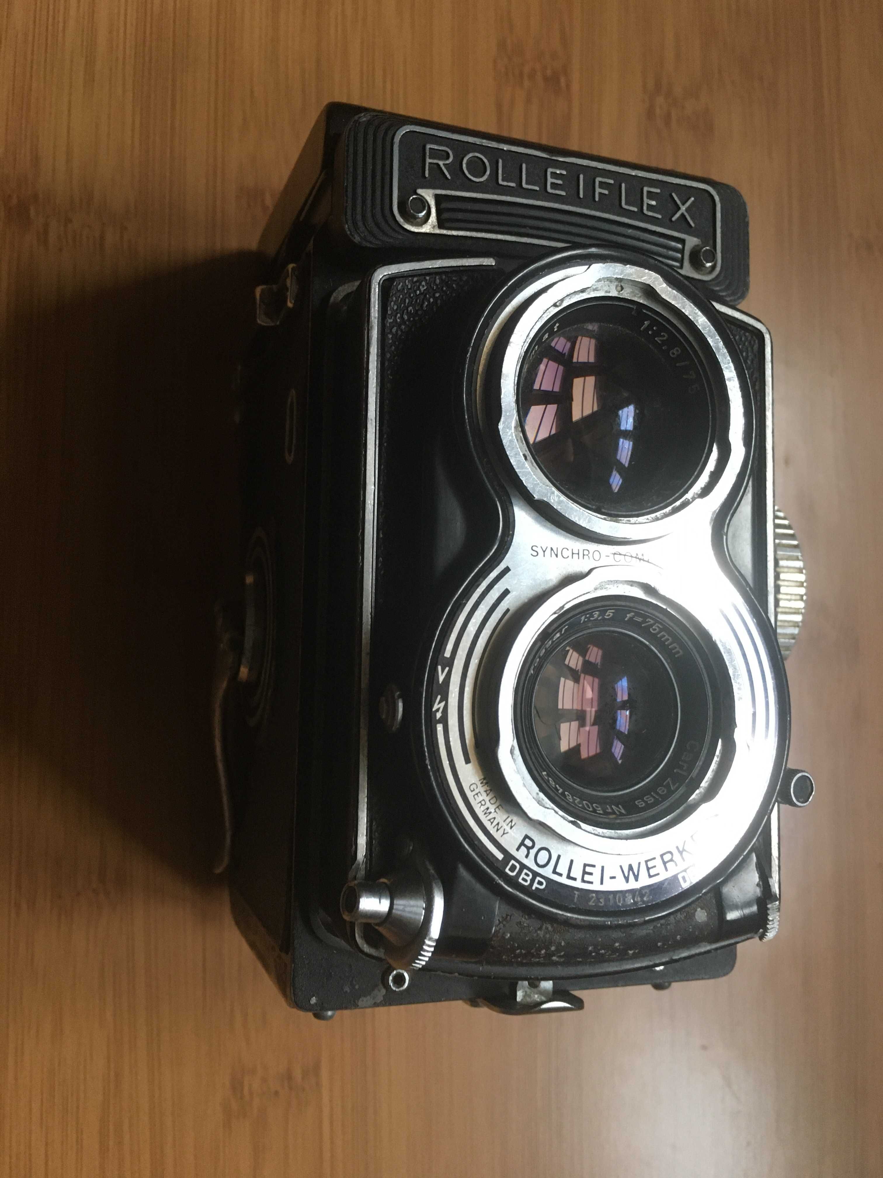 Rolleiflex T Modelo 2  Lente Franke & Heidecke Carl Zeiss TLR