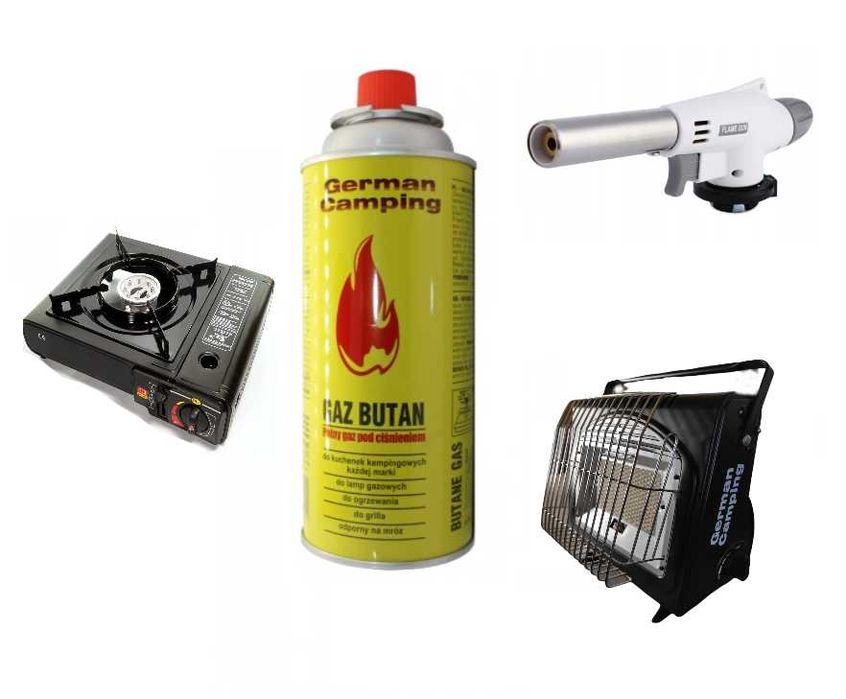 GAZ KARTUSZ gazowy nabój 28 sztuk gazy kartusze German Camping