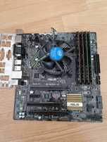 Intel i5-6400 3.3ghz+Asus B150M-C Бистрий комплект для компьюте