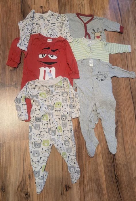 Paka ubranek 74/80 sprzedam lub oddam za