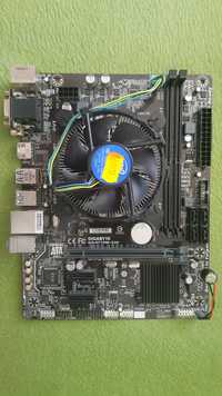 GIGABYTE GA-H110M-S2M + I3-6100