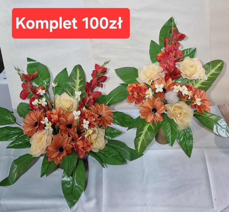 Stroiki oraz komplety na groby