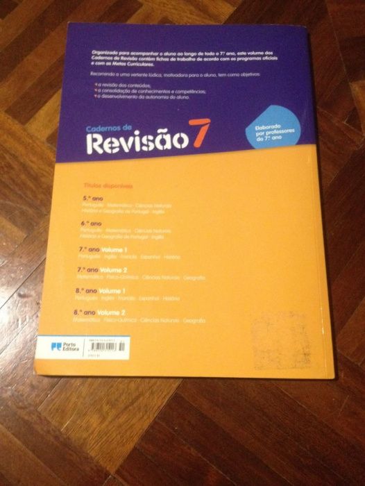 Cadernos de Revisão 7ºano