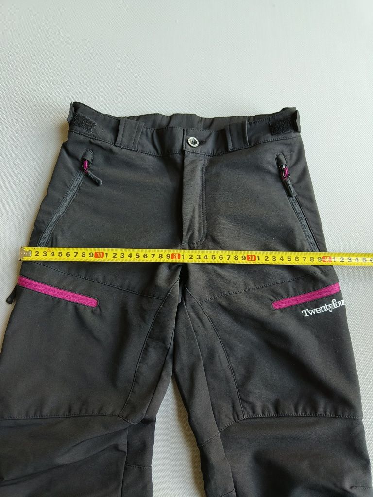 Twentyfour spodnie trekkingowe Softshell cienki rozmiar 14 lat