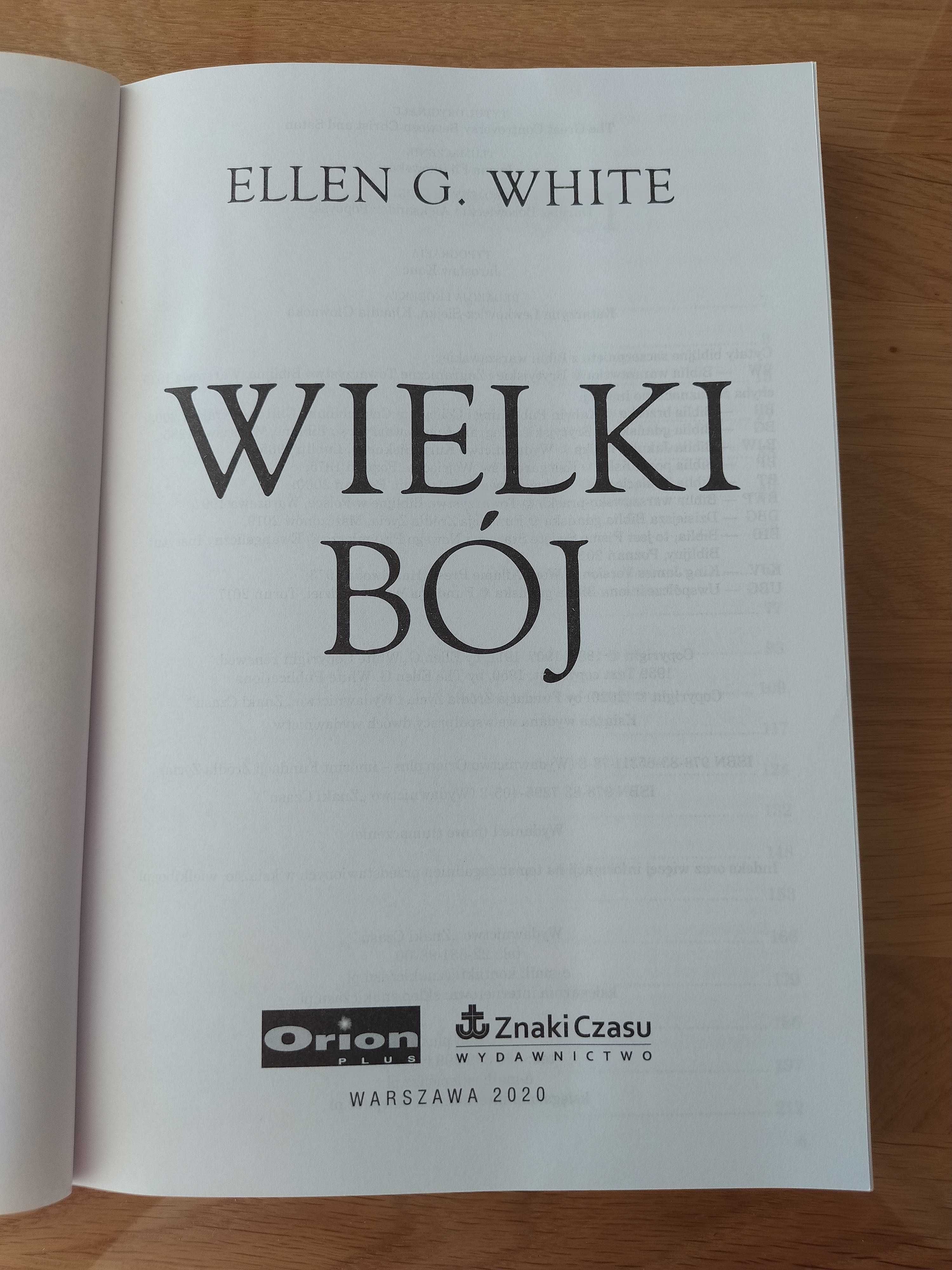 WIELKI BÓJ – Ellen G. White