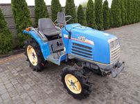 Iseki Sial 15 4x4 glebogryzarka w zestawie mini traktor