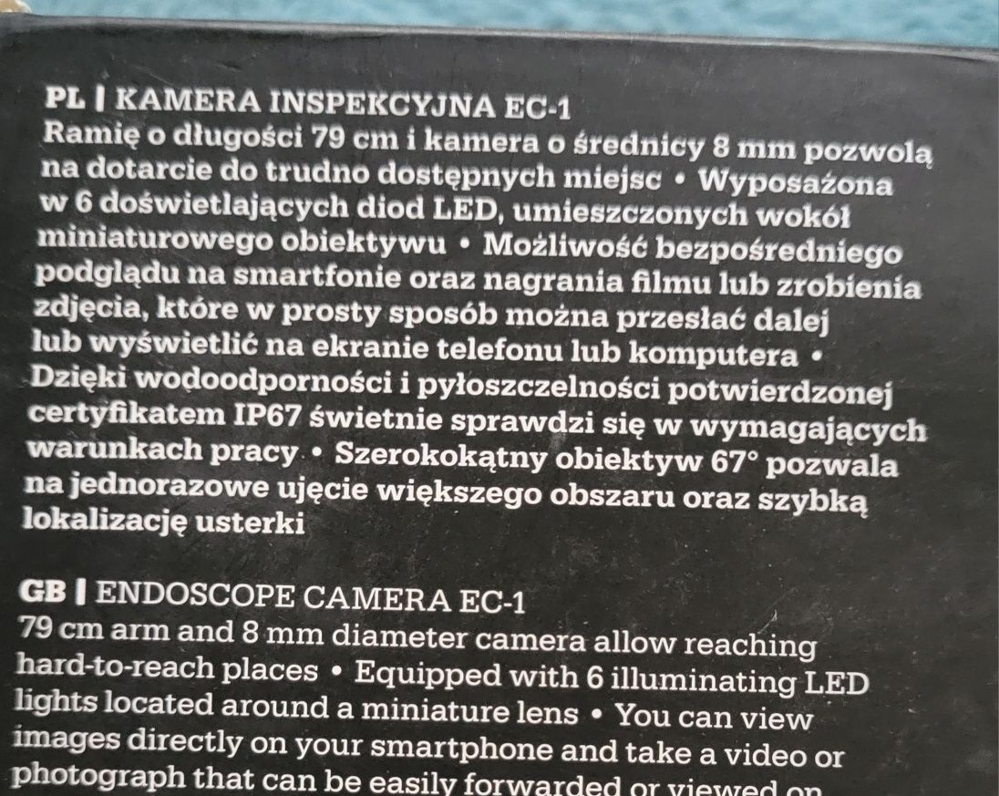 NOWA Kamera inspekcyjna
