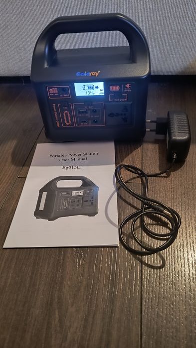 Портативна електростанція 220V 200W LiFePO₄ БДЖ, Швидка зарядка