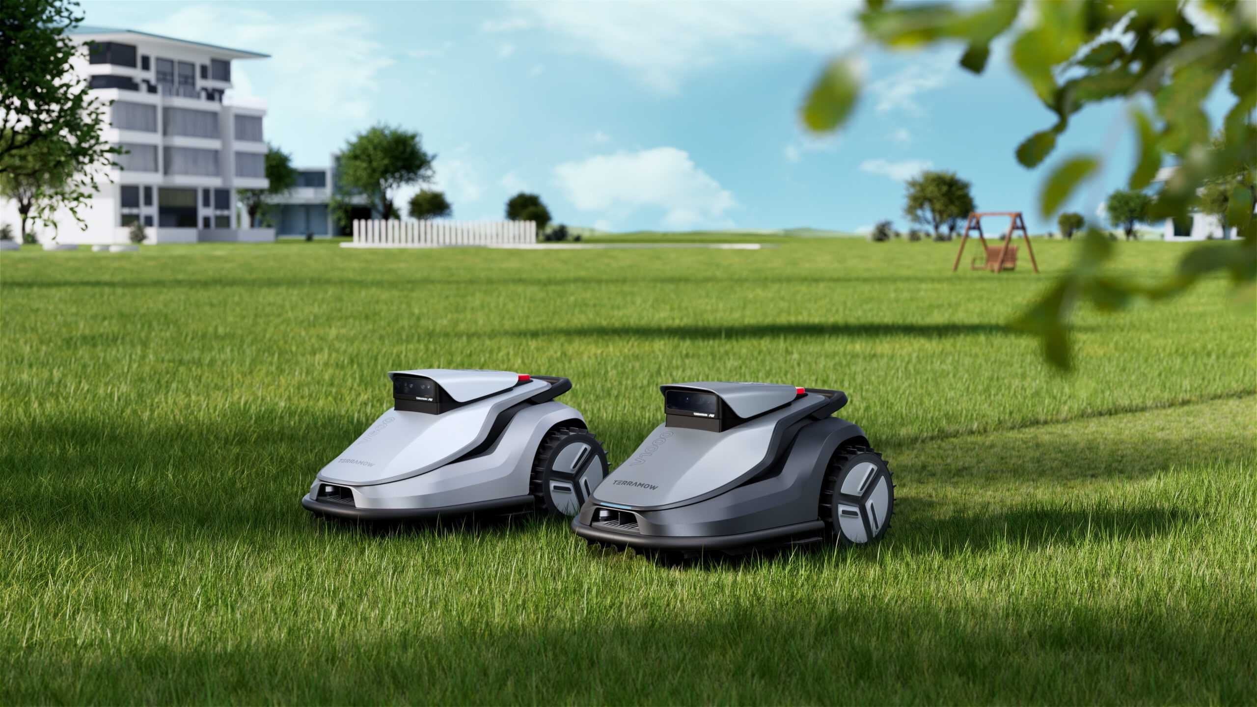 Robot koszący TerraMow V1000 – bez kabli, bez GPS, bez RTK,wsparcie AI