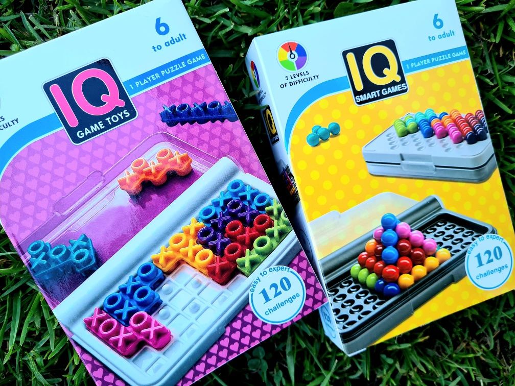 Nowy super zestaw dwóch gier w stylu IQ kulki i XOXO - zabawki