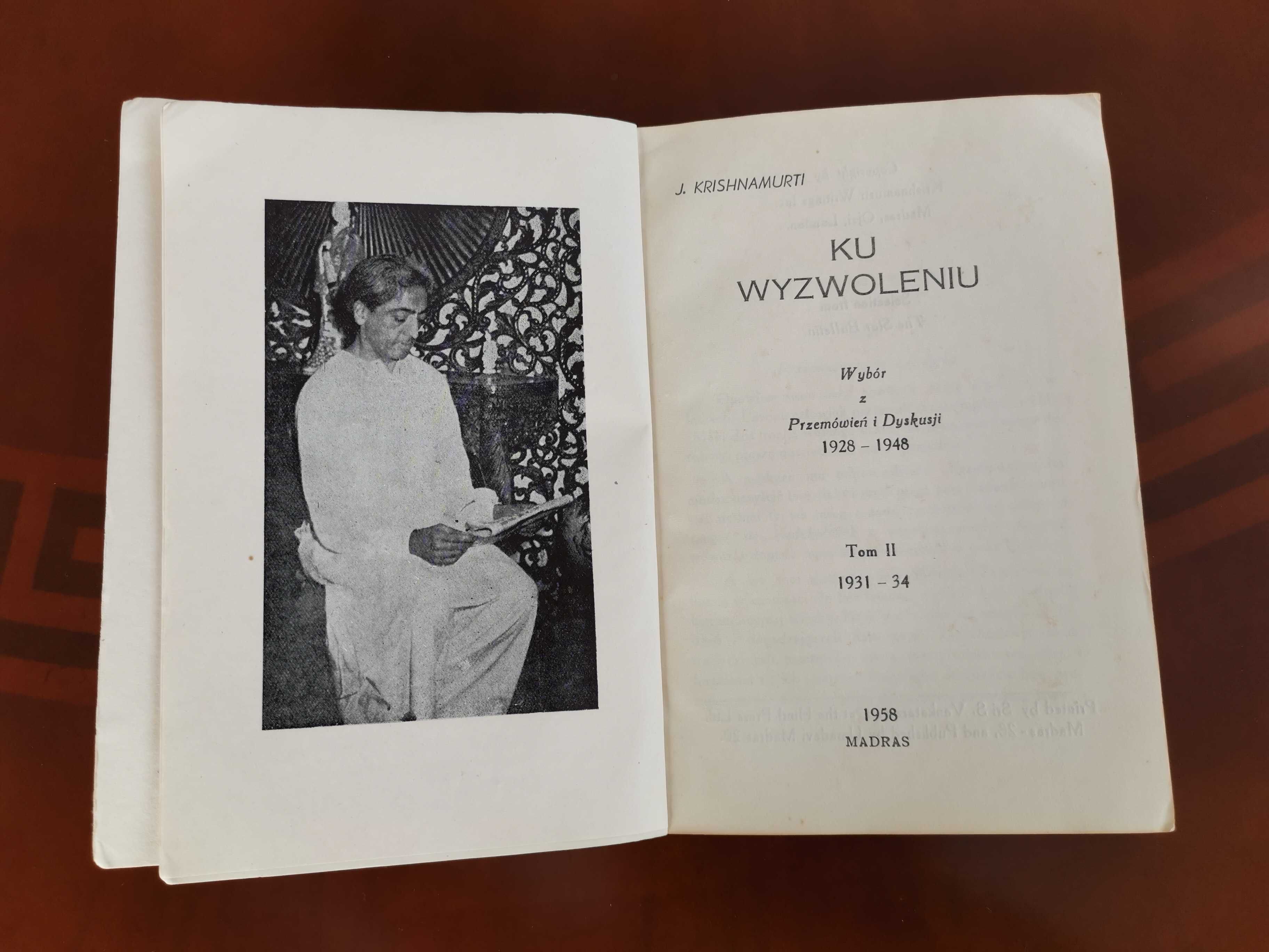 Krishnamurti Ku wyzwoleniu