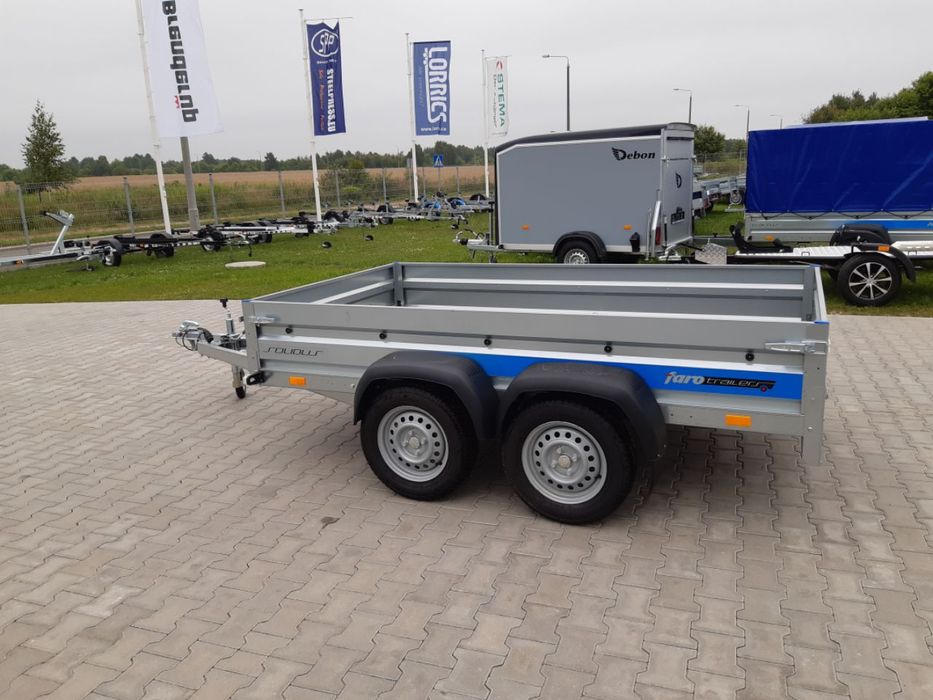 Faro Solidus  263x150x35 cm przyczepa lekka skrzyniowa 2 osie