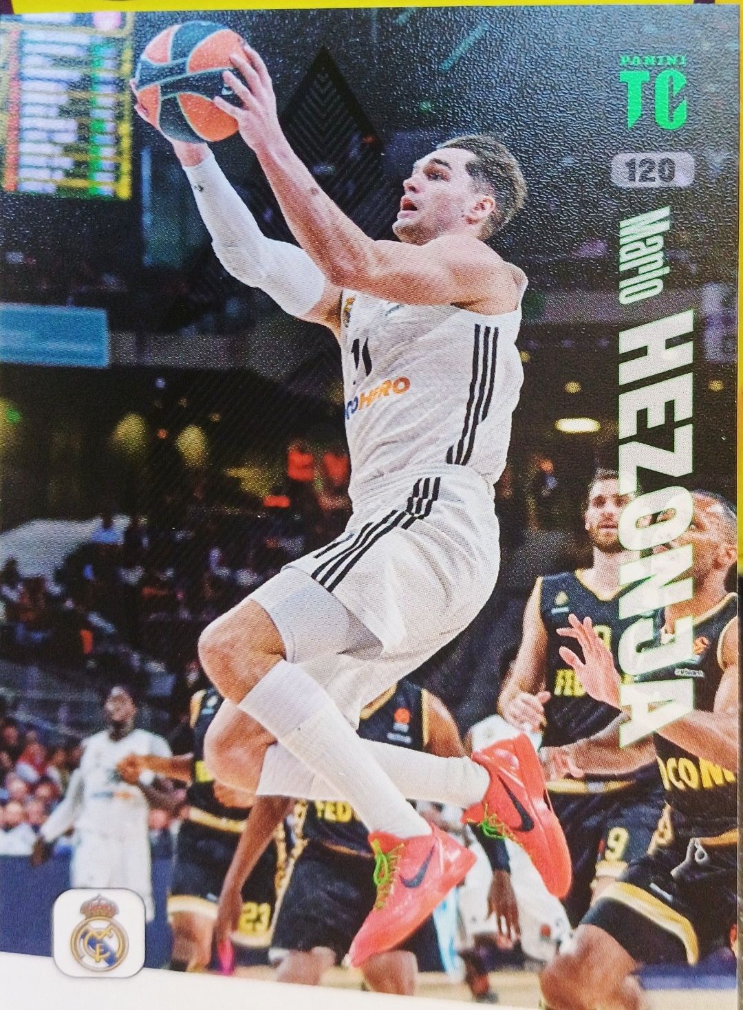 Karta kolekcjonerska Top Class Panini Pure Basketball  nr 120 Merio He