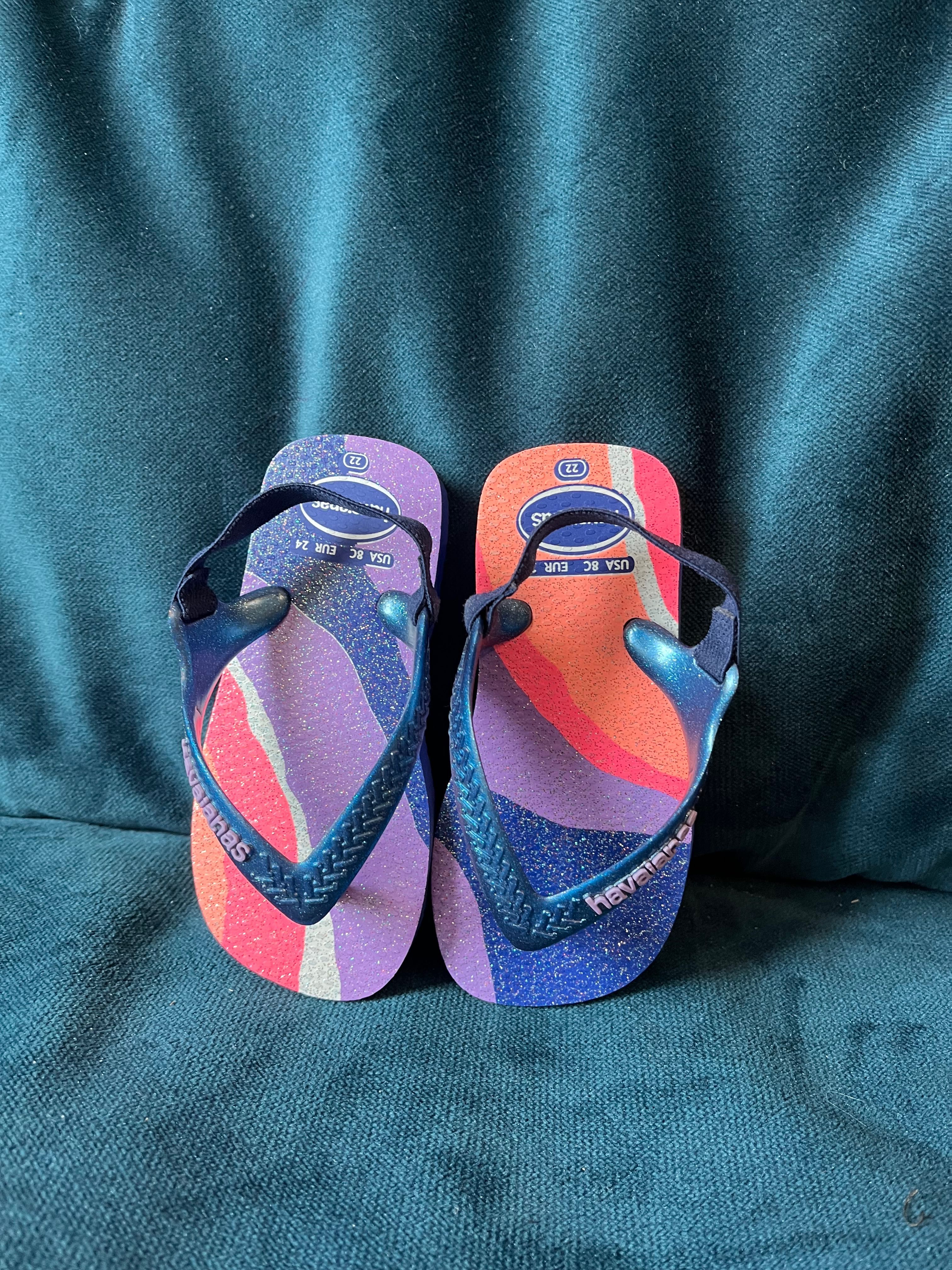 sandałki Havaians 22 glow nowe z metką