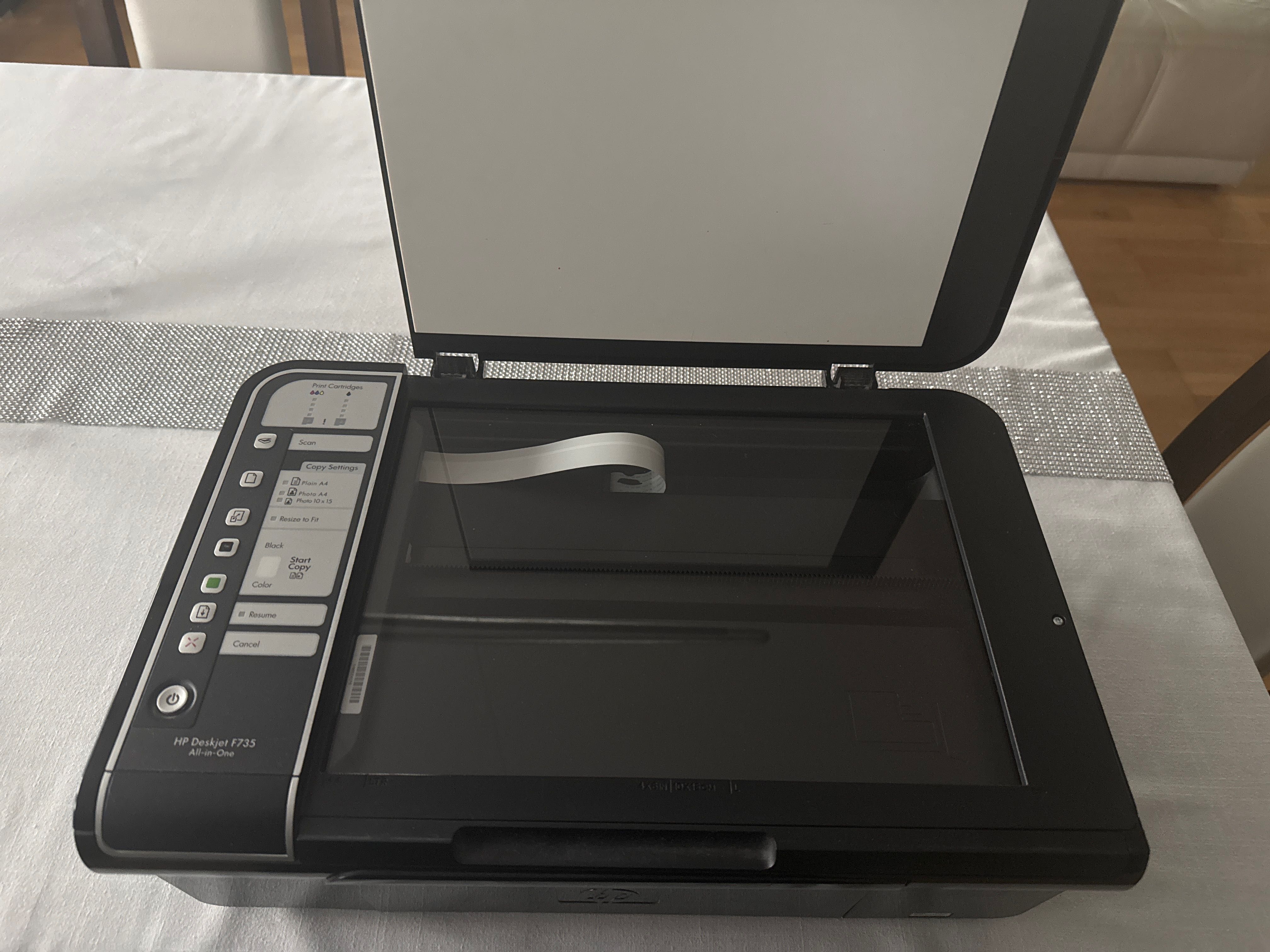 Drukarka/kserokopiarka Hp Deskjet F735 skaner
