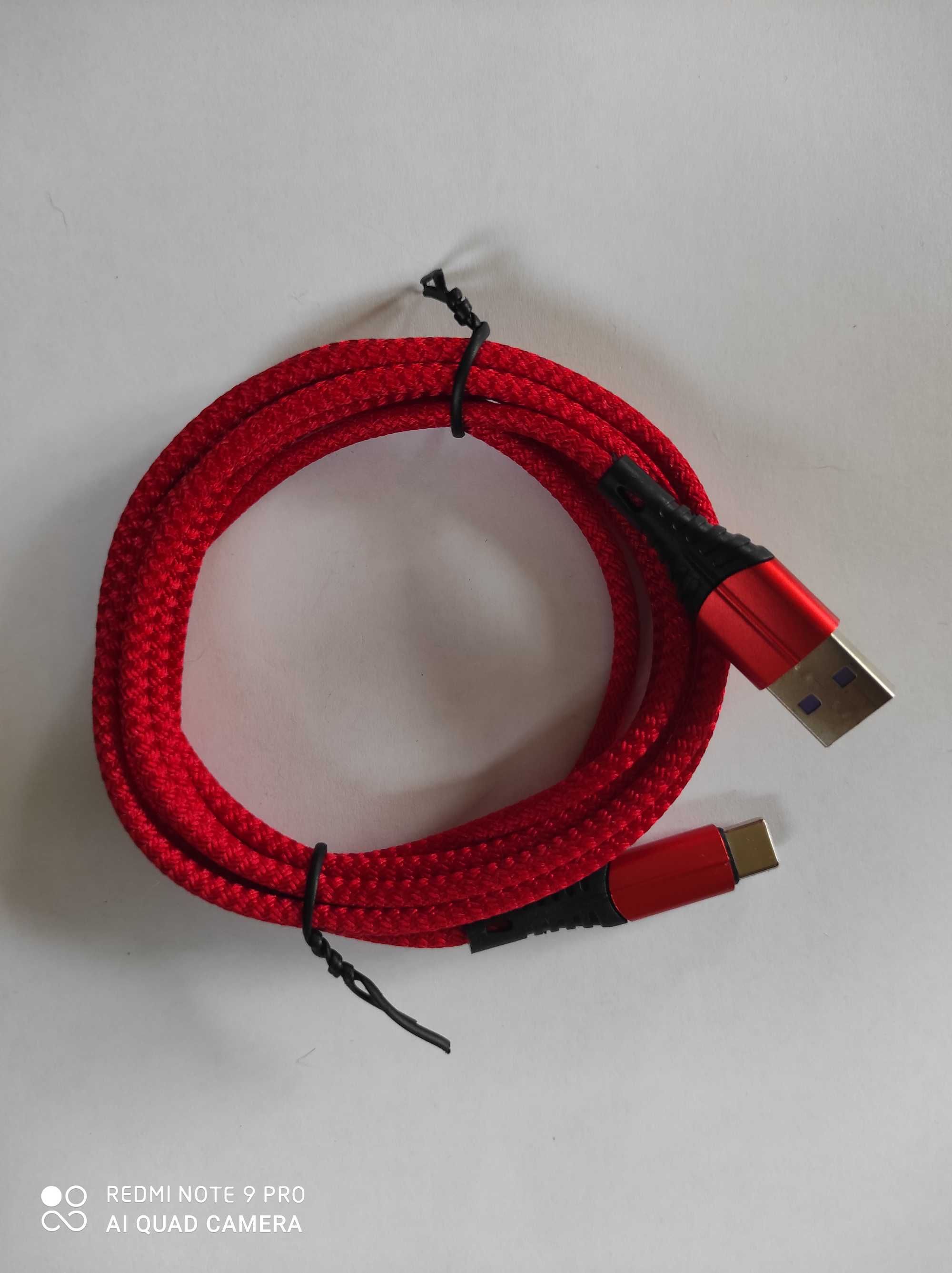 TYP-C KABEL szybkie ładowanie wzmacniany QC 2metry