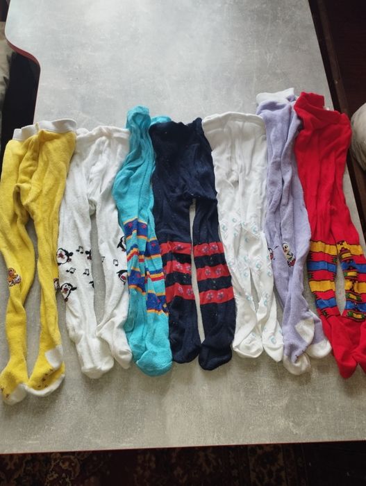 Лот колготы детские р 86-92