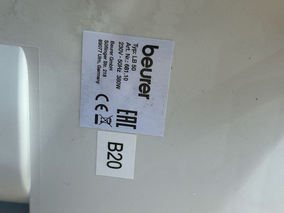 Oczyszczacz powietrza Beurer LB 50