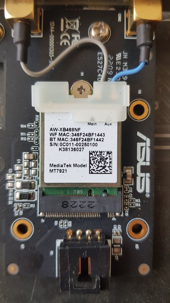 Wi-Fi/Bluetooth адаптер ASUS PCE-AX1800