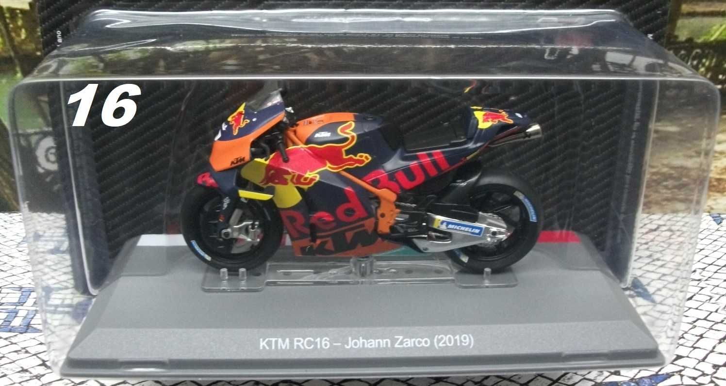 KTM, Ducati, Susuki,Yamaha, Honda, Aprilia, Motos GP - Altaya 1,18