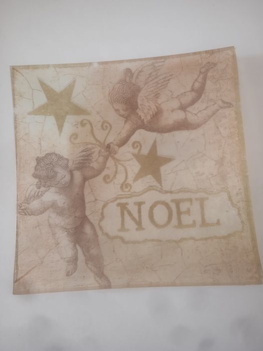 Prato de decoração de Natal