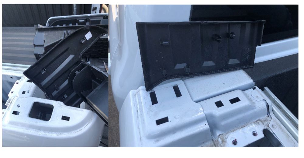 Orurowanie stelaż pod namiot Dodge RAM 1500 6.4ft z RAMBOX