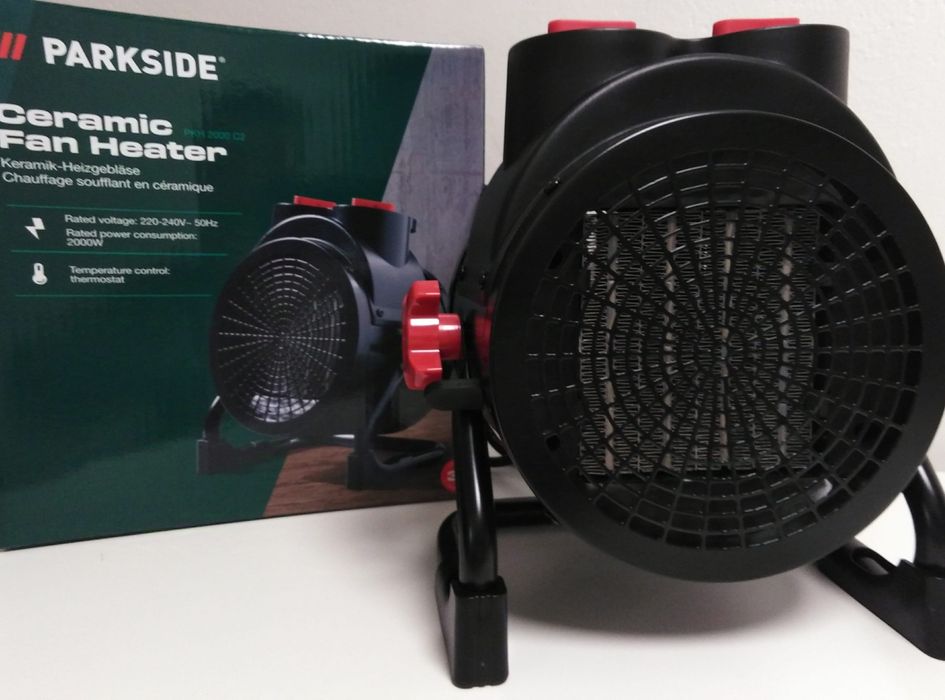 Керамічний обігрівач, теплова гармата [будівельний) PARKSIDE PKH 2000