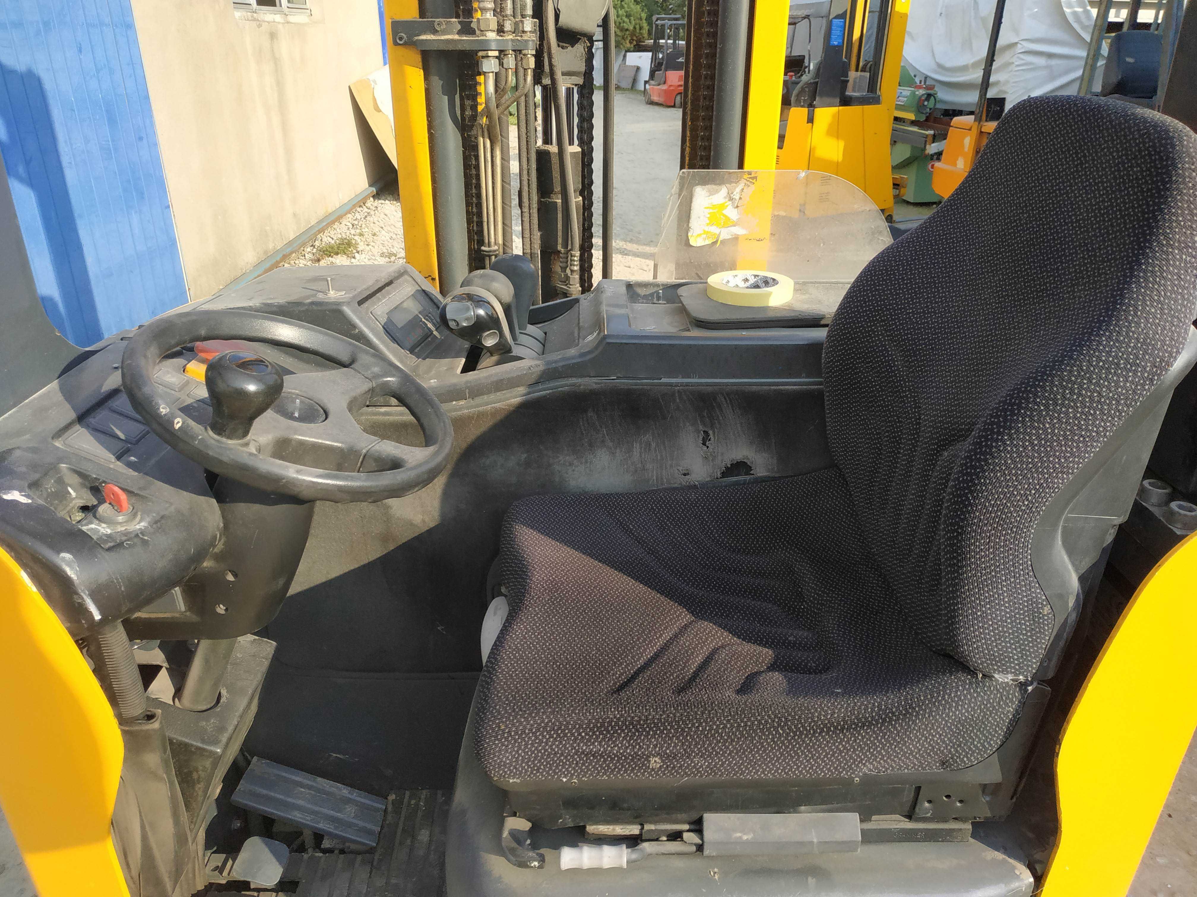 Wózek widłowy reach truck JUNGHEINRICH ETV 114 214 podnoszenie 640cm