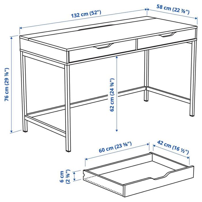 Secretária Ikea ALEX