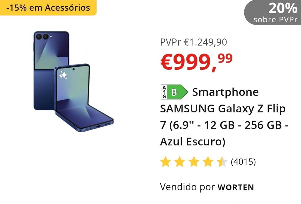 Samsung Galaxy Z Flip 7 256Gb