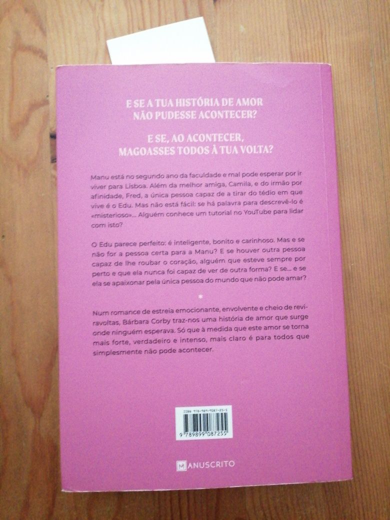 Livro "Eu já devia Saber"