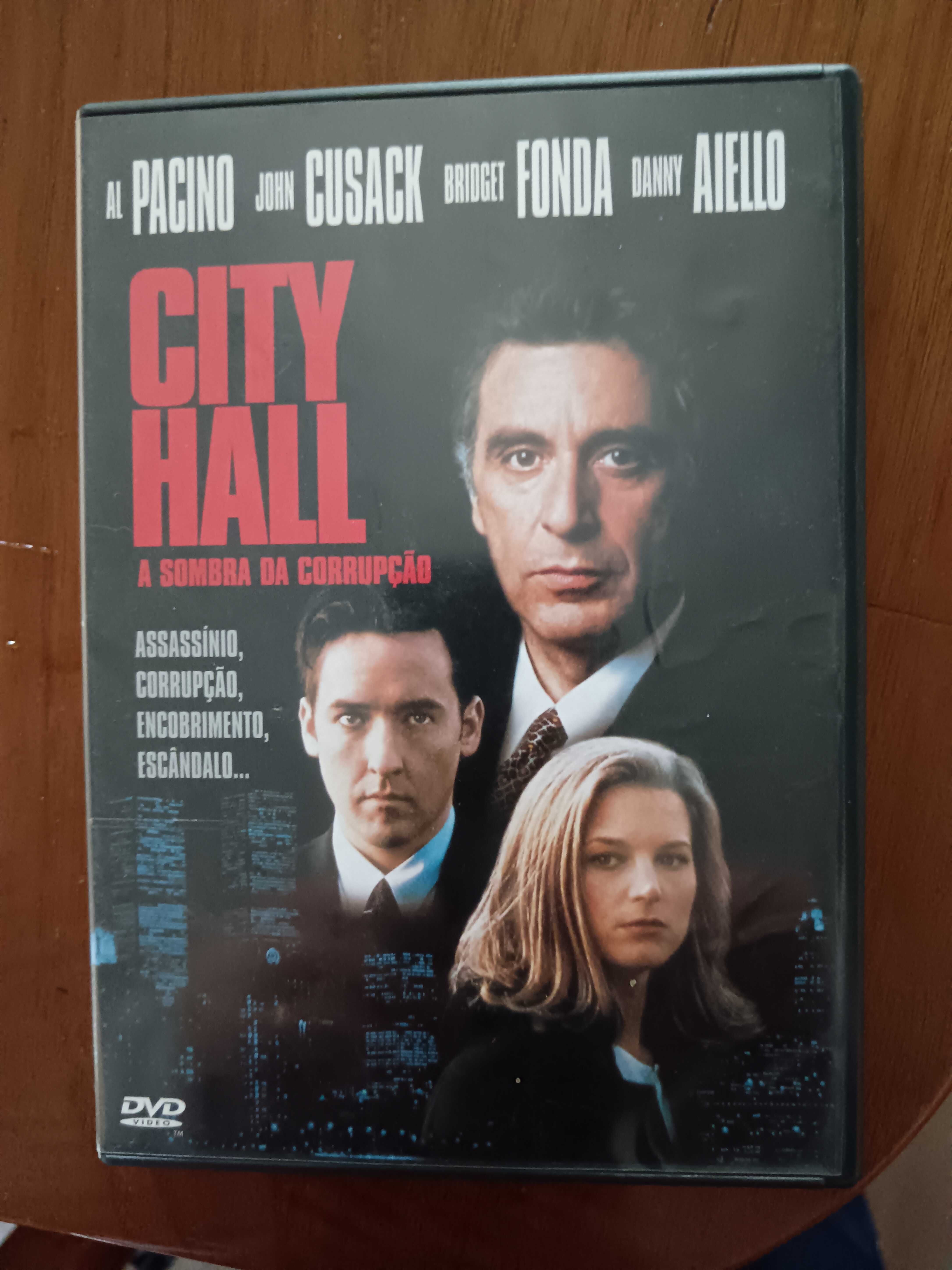 filme dvd original - city hall - a sombra da corrupção